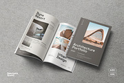 Brown Minimal Architecture Portfolio, a Brochure Template by Neermana (Thumbnail 1 of 11)