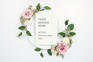 Wedding Menu Mock Up 0573