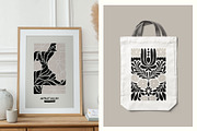 Dark Flowers | Wall Art Creator, an Object Graphic by Leleka.Store (Thumbnail 6 of 15)