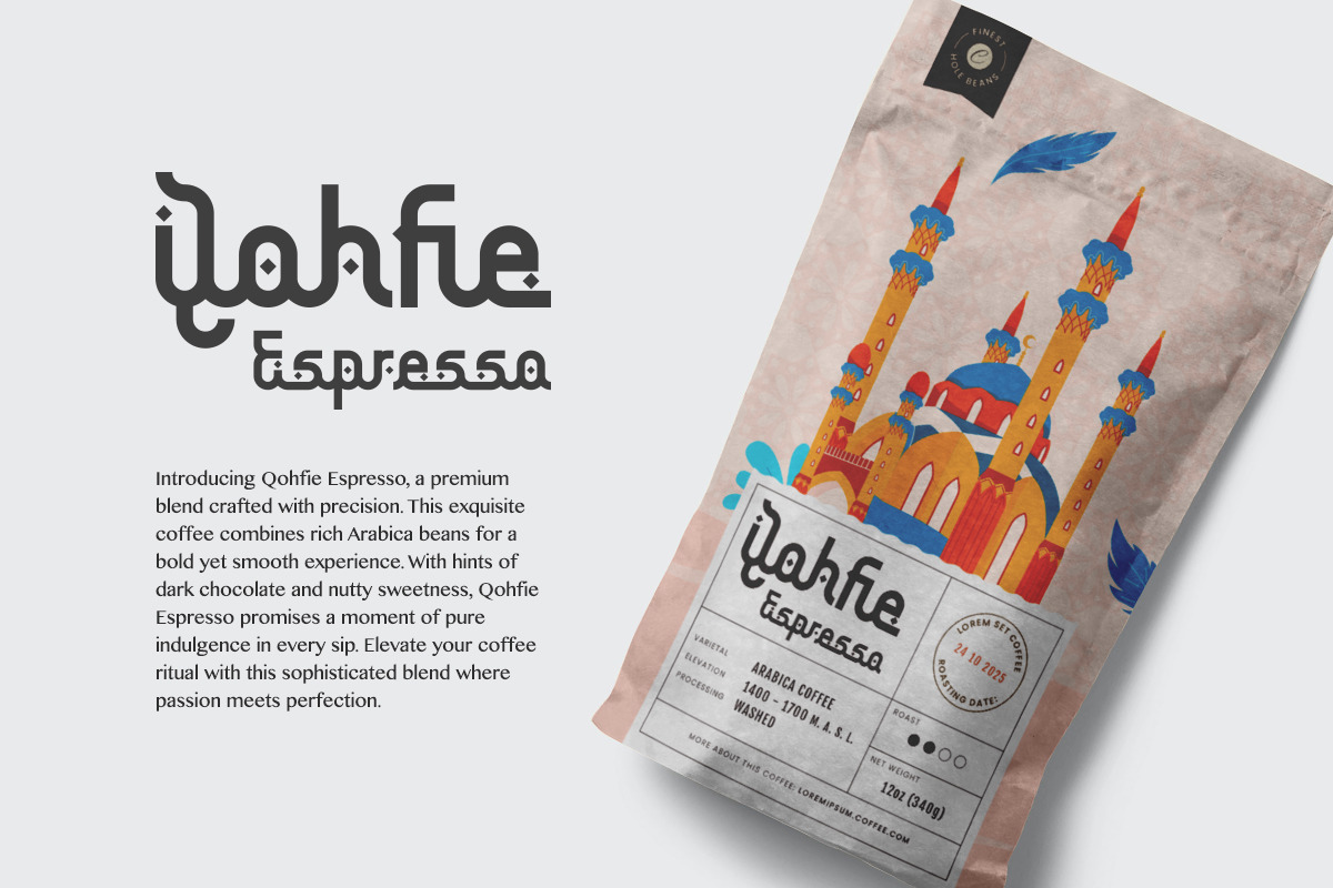 Al Filastiniyyun - Arabic Style Font, a Font by Aksapix Studio (Photo 4 of 10)