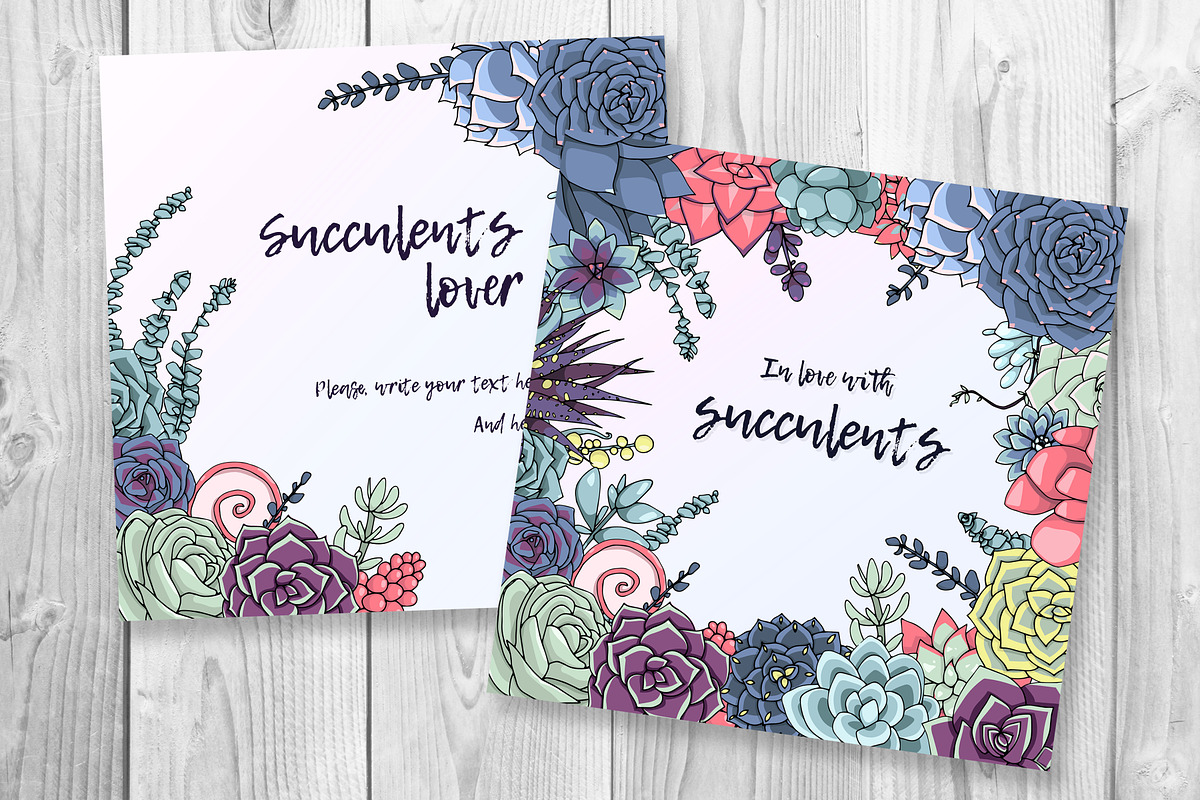 Succulent bundle!, a Decorative Illustration by kizi (Photo 7 of 7)