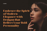 Baligon - Modern Bold Serif, a Serif Font by Typeformers (Thumbnail 2 of 8)