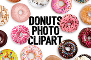 Isolated donuts photo clipart, an Object Graphic by The Graphic Parade (Thumbnail 1 of 5)