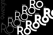 Reost - Stylish Modern Font Family, a Sans Serif Font by Ryul Davidson (Thumbnail 2 of 15)