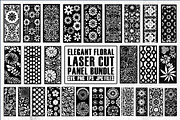 Elegant Floral Laser Cut Panel Bund, a Graphic by jahid234 (Thumbnail 1 of 8)