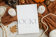 Spooky Halloween Invitation Mockup, an Advertising Mockup by TatiMockup (Thumbnail 1 of 4)