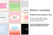 Instagram Quotes Template | Canva, a Social Media Template by Bonumo (Thumbnail 2 of 10)