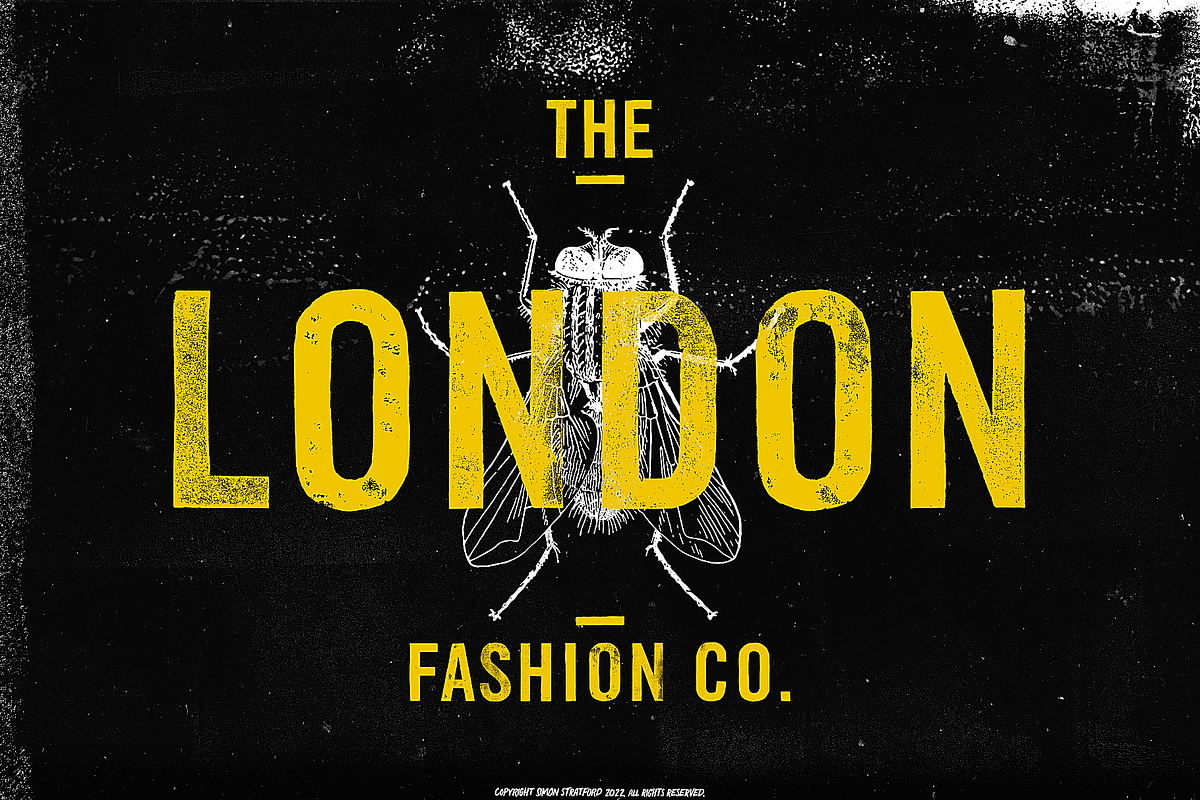 Display Font Lino Gothic, a Sans Serif Font by Itsmesimon (Photo 15 of 23)