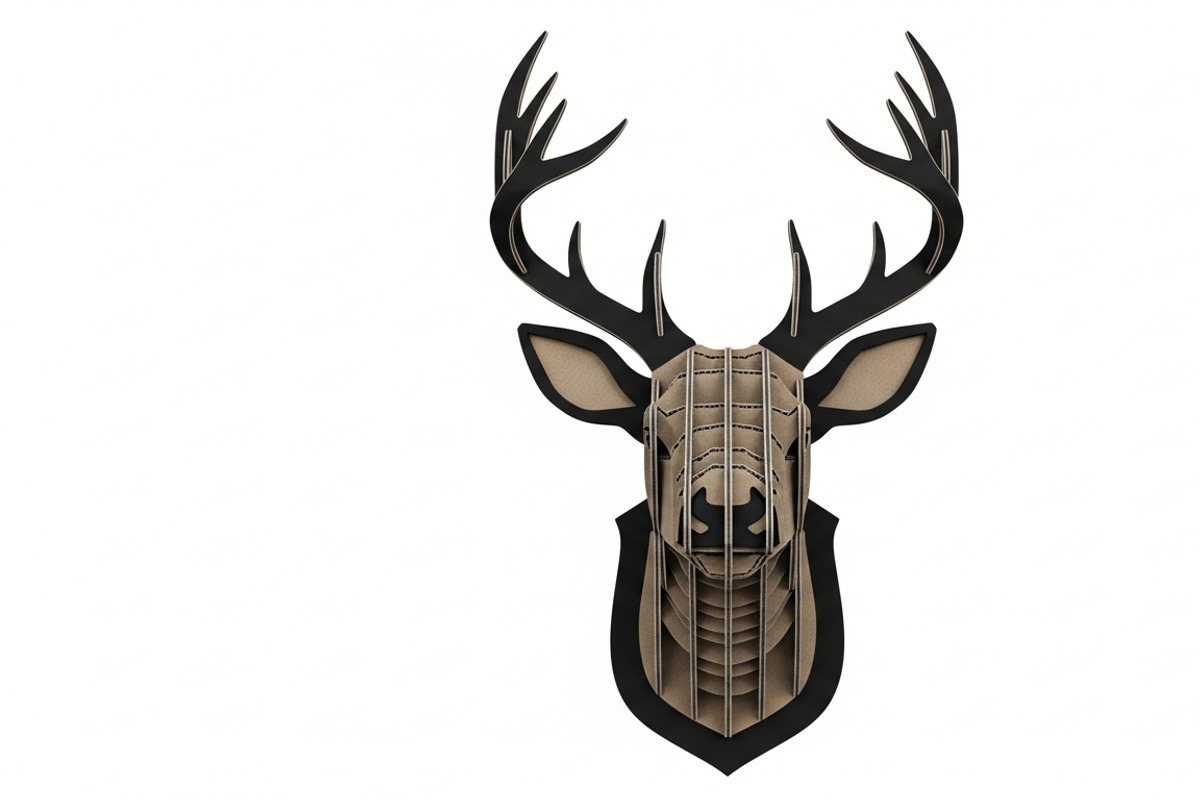 deer head wall mount silhouette, an Illustration by Amazin_art (Photo 25 of 51)