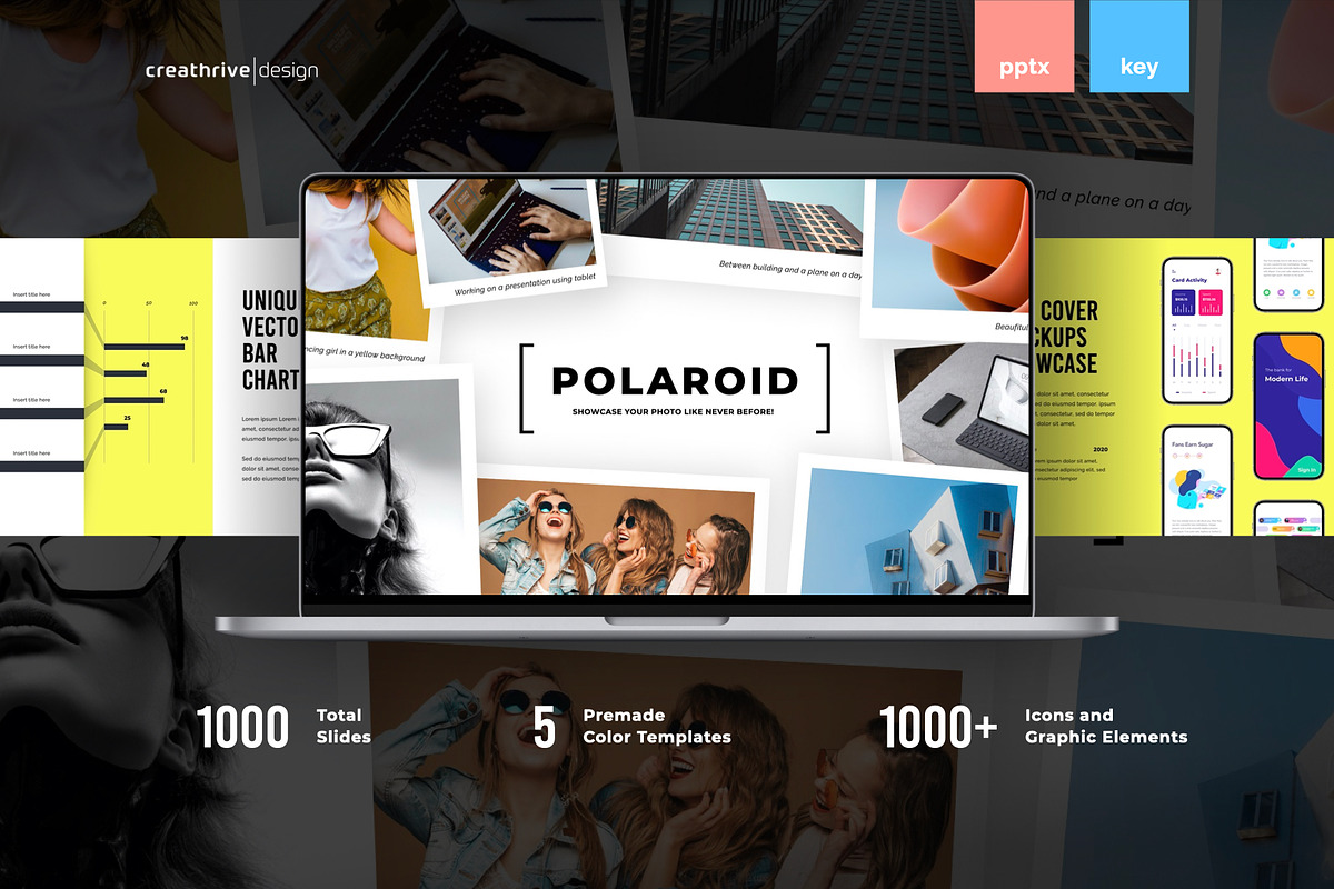 Polaroid Animated PowerPoint, a Presentation Template by Creathrive Design (Photo 1 of 16)
