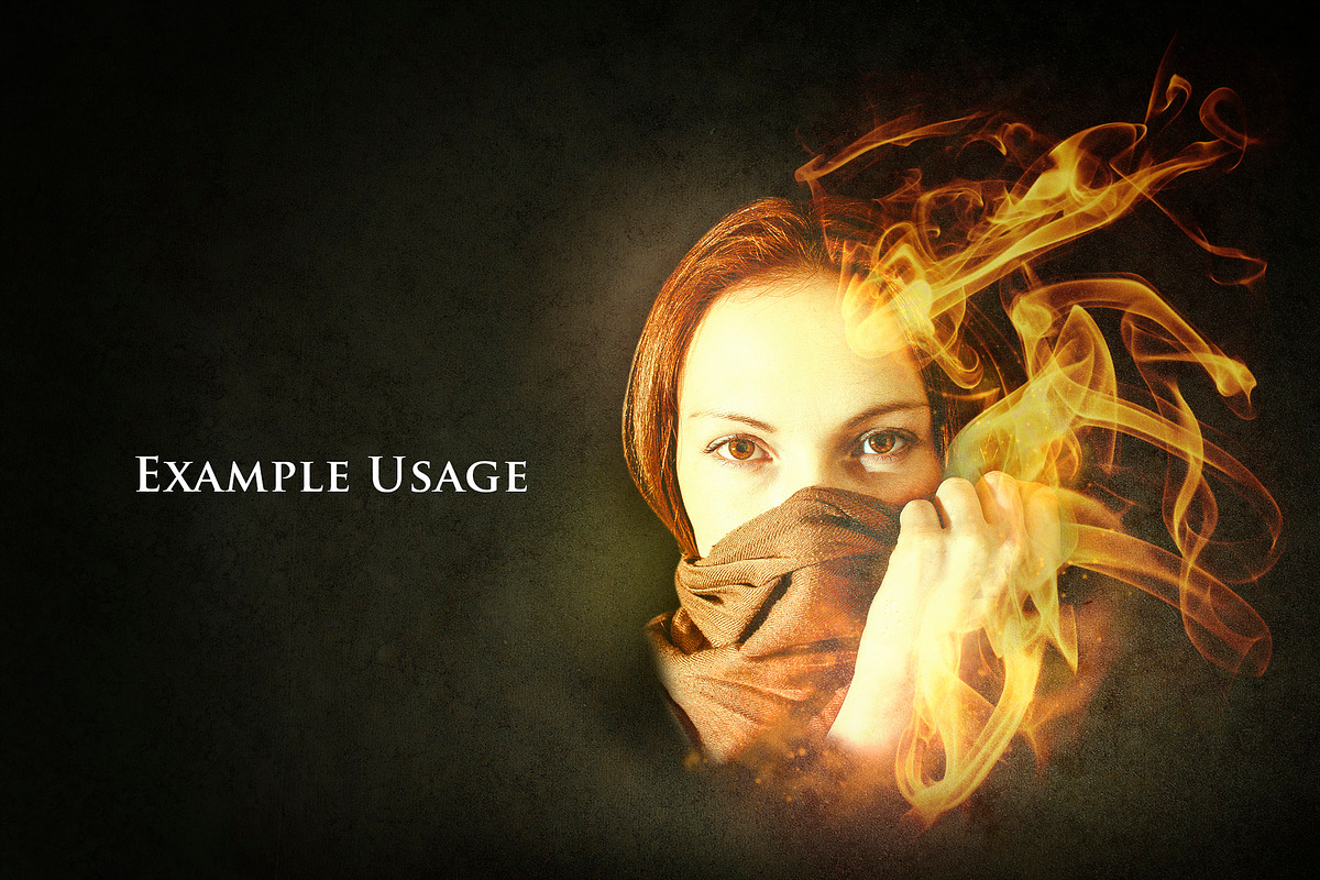 Bundle 11 Fire Overlays, a Decorative Illustration by xresch (Photo 2 of 6)