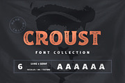 Croust Font Collection, a Sans Serif Font by VladCristea (Thumbnail 1 of 8)