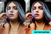 Vector Painting Photoshop Action, an Action Add-On by PSD Action (Thumbnail 7 of 8)