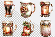 Whimsical Summer Beer Clipart Bundle, an Illustration by SVGArt (Thumbnail 5 of 9)