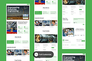 Fabrikate - Manufacturing Industries, a Landing Page Template by SLAB! Design (Thumbnail 3 of 4)