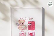 Love Mail Clipart Bundle | Valentine, a Seasonal Illustration by TitaLivingArt (Thumbnail 8 of 9)