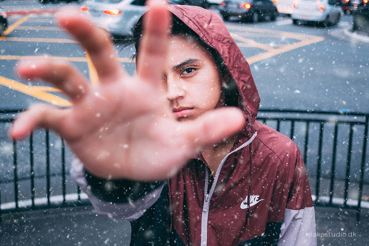 Snow effect - Photoshop effect, a Layer Style Add-On by Makestudio (Photo 4 of 6)