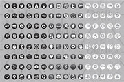 Shadowed Social Media Vector Icons, an Icon by cloverandcrow (Thumbnail 2 of 3)