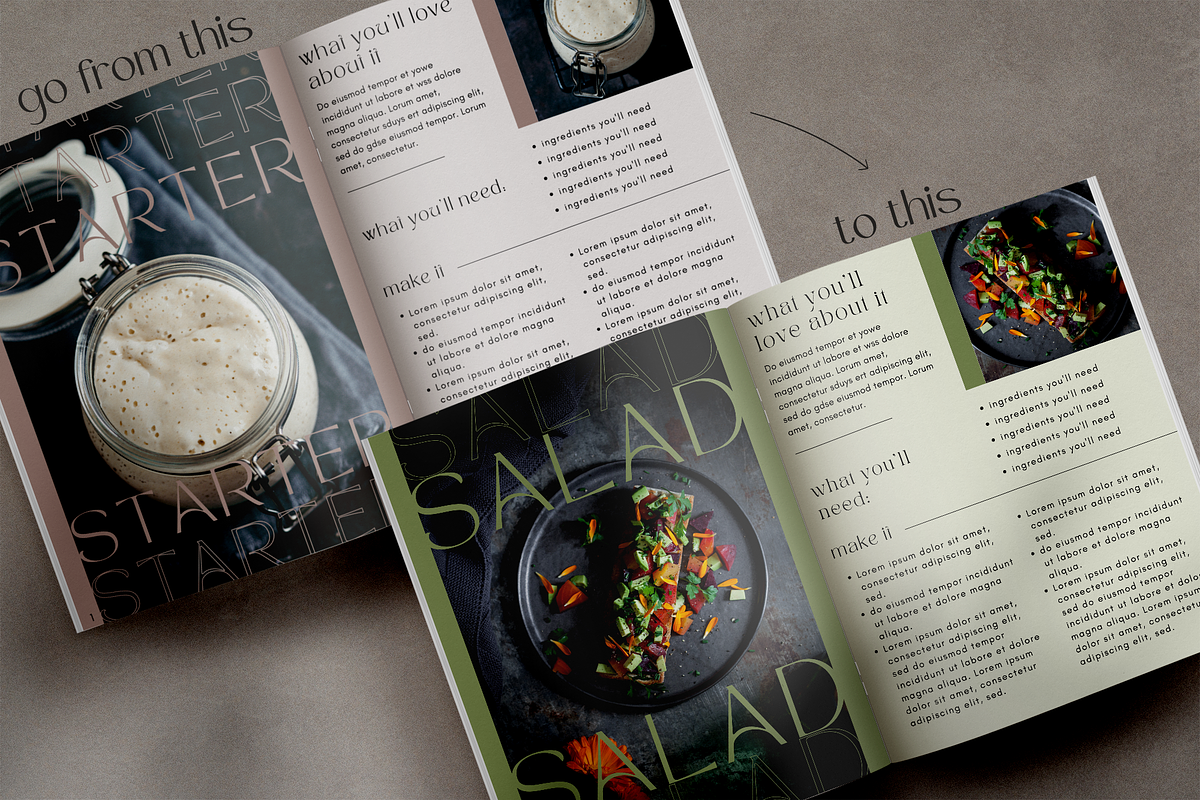 Canva Cookbook Template - Baker, a Magazine Template by Made by Melody (Photo 7 of 14)