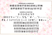 Cherry Blossom | Script Font, a Script Font by Scratchones (Thumbnail 7 of 8)