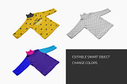 Knitted Kids Jumper Mockup Set, a Hoody Mockup by Country4k (Thumbnail 2 of 4)