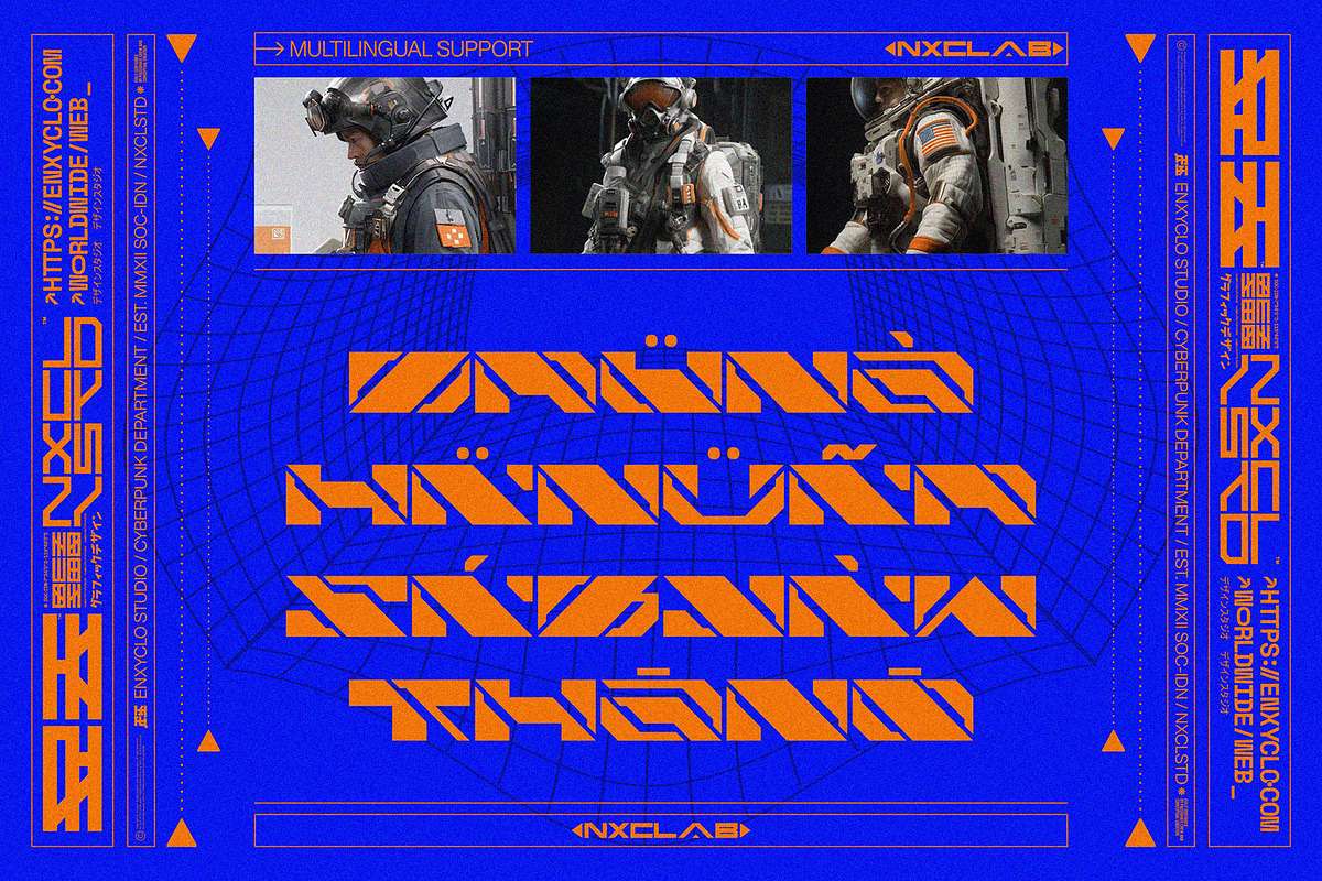 NCL Raxor, a Sans Serif Font by Enxyclo Studio (Photo 9 of 16)