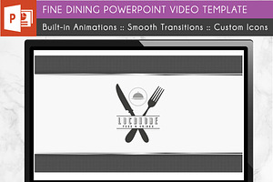 Restaurant PowerPoint Video Template