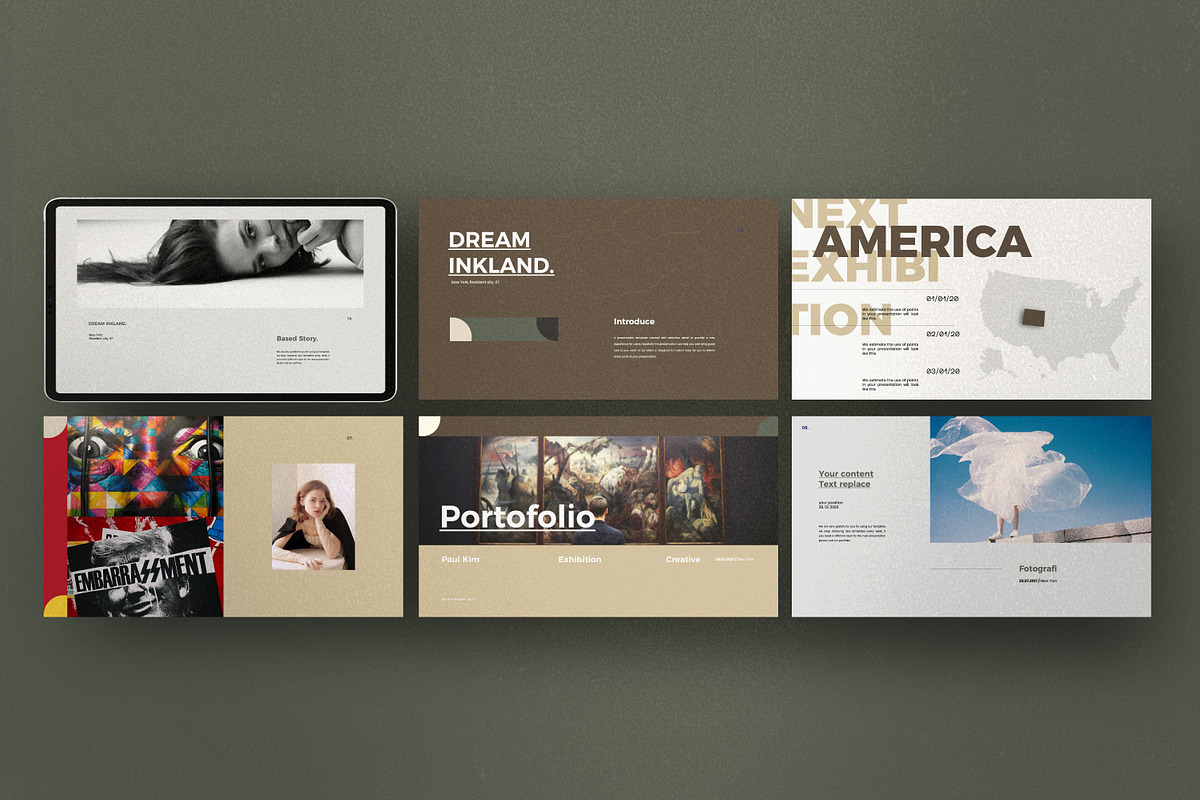 Portfolio Lookbook - Google Slide, a Presentation Template by Dirtytemp Studio (Photo 5 of 8)