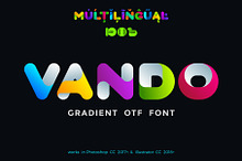 Vando Color OTF Font