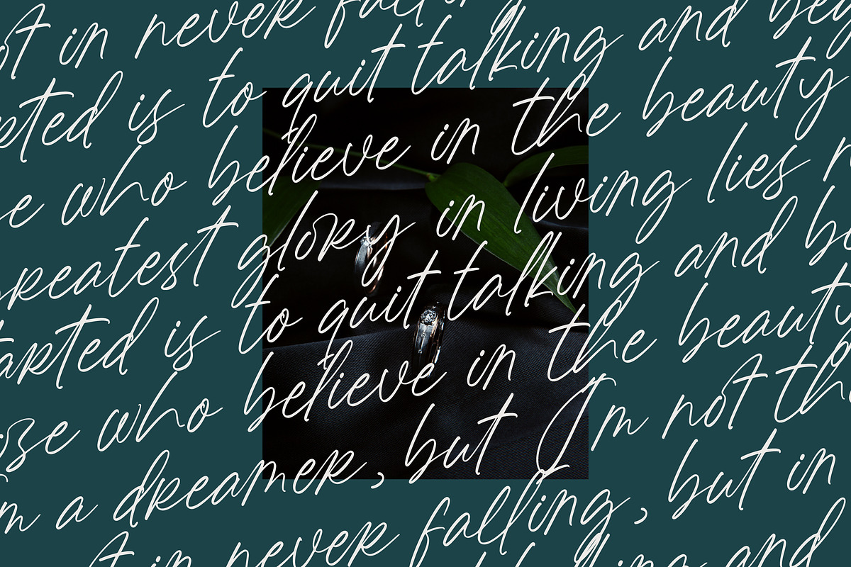 Charitty Battera Handwritten InkFont, a Script Font by Letterena Studios Script (Photo 12 of 15)