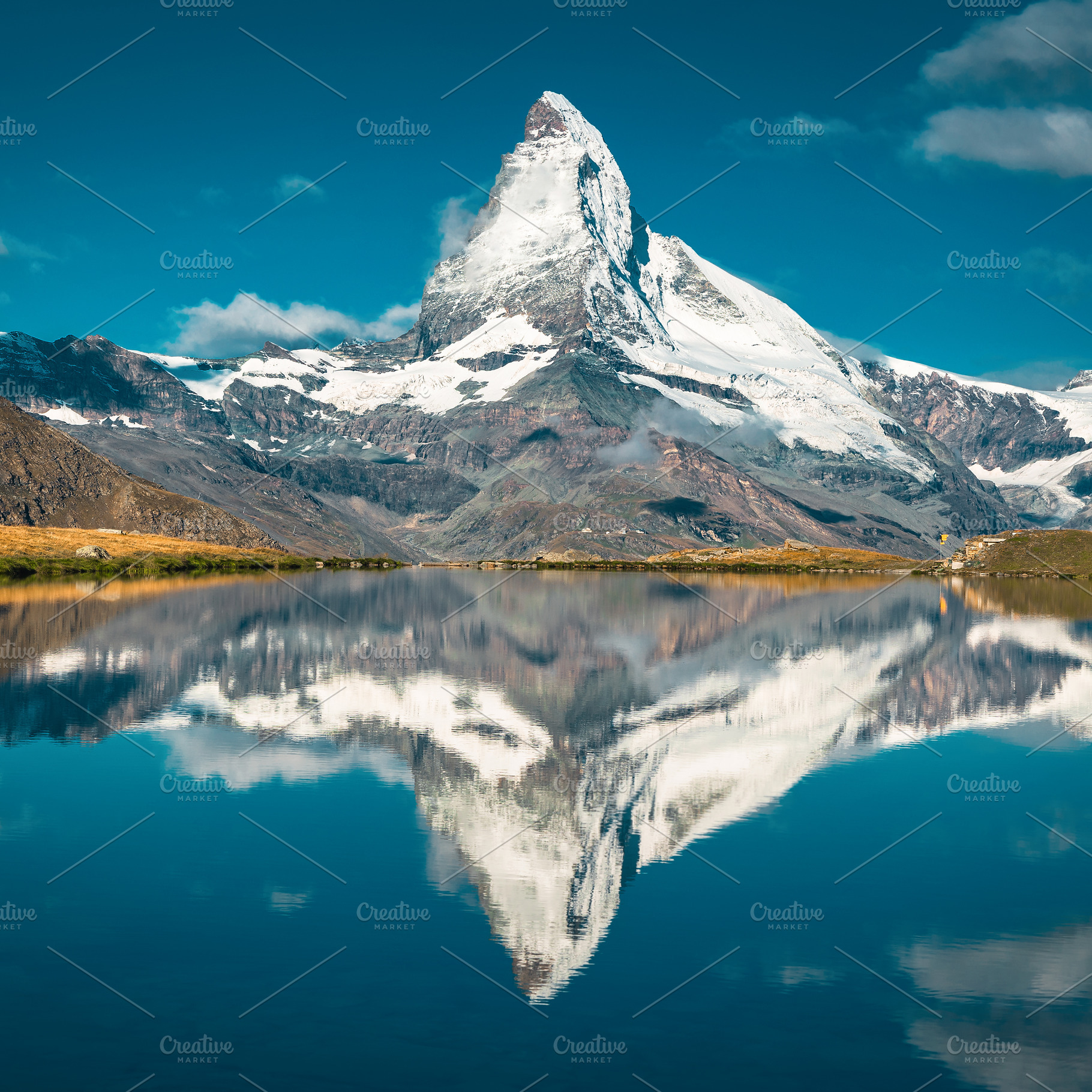 Great view with Matterhorn, a Nature Photo by Alpine Dreams