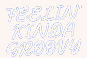 CS Darla Dashed, a Script Font by Craft Supply Co. (Thumbnail 6 of 8)