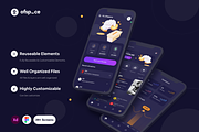 Crowdfunding Mobile App UI Kit, an App Template by Ofspace Digital Agency (Thumbnail 2 of 4)