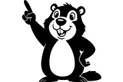 Cute Bear Silhouette Bundle, an Animal Illustration by Designer_Momina (Thumbnail 24 of 31)
