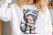 Fairyland Whimsical Animal Love PNG, an Illustration by SinaCreation (Thumbnail 4 of 7)