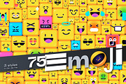 75 Square Emoji Smileys, an Emoji Icon by karnofff (Thumbnail 1 of 5)