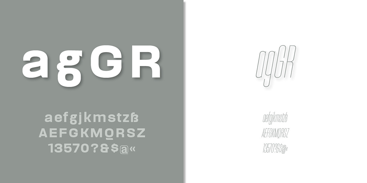 Compressa PRO, a Sans Serif Font by preussTYPE (Photo 6 of 9)