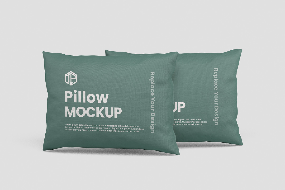 Rectangular Pillow Mockup, a Packaging Mockup by tiyasprabawa (Photo 7 of 11)
