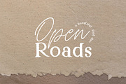 Open Roads Font Duo, a Script Font by CallMeStasia (Thumbnail 1 of 9)