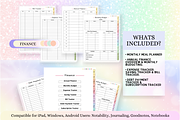 Pastel Digital Planner ( 564 Pages ), a Stationery Template by Tas Creative Studio (Thumbnail 5 of 8)