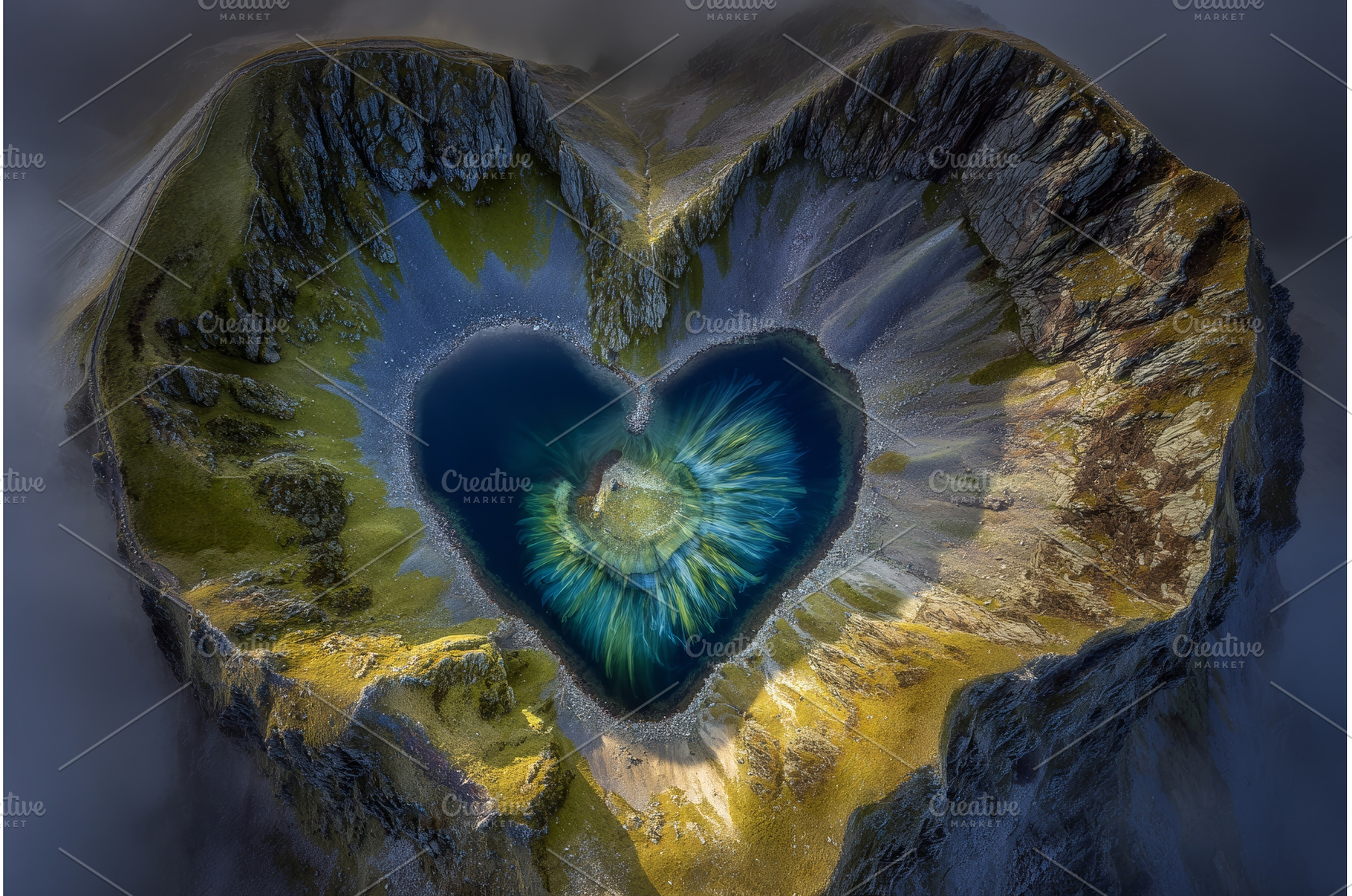 Drakolimni of Tymfi is situated at, a Nature Photo by ZinetroN