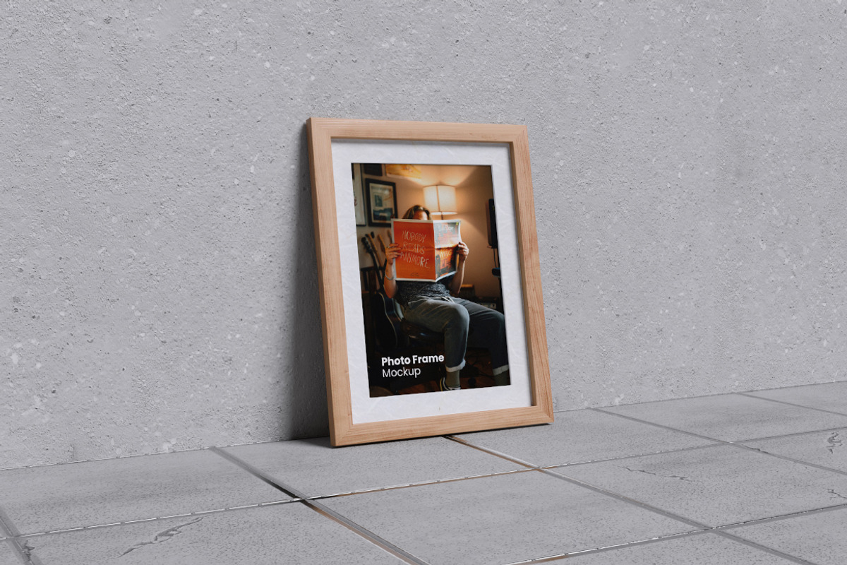 Photo Frame Mockup Bundle Set, an Advertising Mockup by Rielismee (Photo 2 of 5)