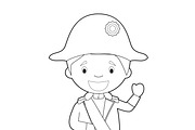 125x Kids of the World for Coloring, an Education Illustration by asantosg (Thumbnail 10 of 23)