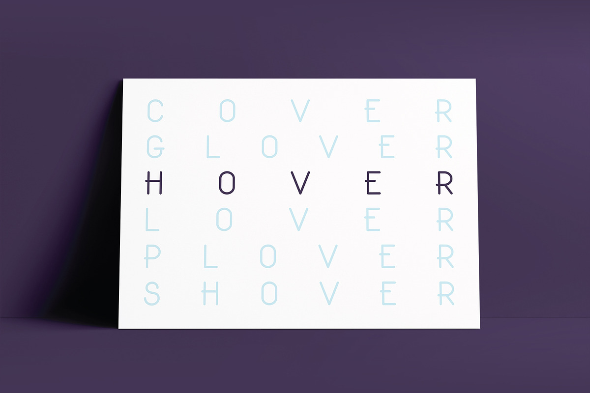 Hover Classic Extended Font preview 6