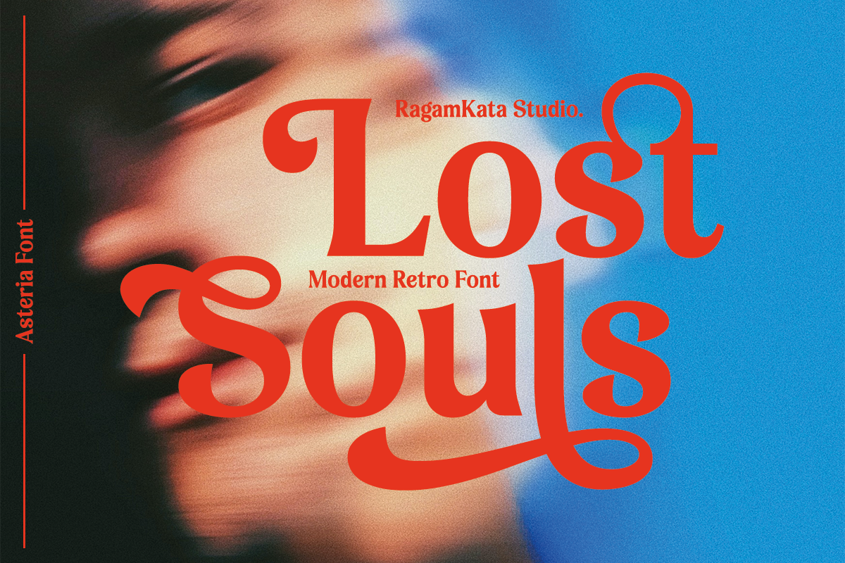 Asteria - Retro Display Font, a Serif Font by RagamKata (Photo 9 of 12)