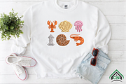 Mini Sea Animal Embroidery Design, a Solid Icon by Craft Nest (Thumbnail 2 of 6)