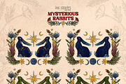 Mysterious Rabbits, an Animal Illustration by Ink Stories (Thumbnail 23 of 29)