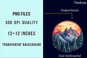Camping Hiking Clipart, an Illustration by SinaCreation (Thumbnail 4 of 5)