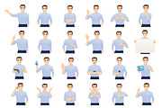 Business young man kit, a Person Illustration by Volha Hlinskaya (Thumbnail 4 of 6)