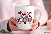 My Valentine Faux Crochet PNG, an Illustration by Craft Nest (Thumbnail 4 of 4)